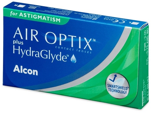 LENTES DE CONTACTO POR 6 AIR OPTIX ASTIGMATISM HYDRAGLYDE